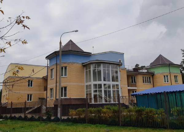Фасадное остекление детского сада в Щелково Фасадное остекление детского сада в Щелково
